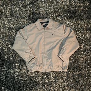 Polo Ralph Lauren Men's Cream and Brown Jacket